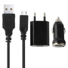 CARICABATTERIA MICRO USB  OEM 3in1 